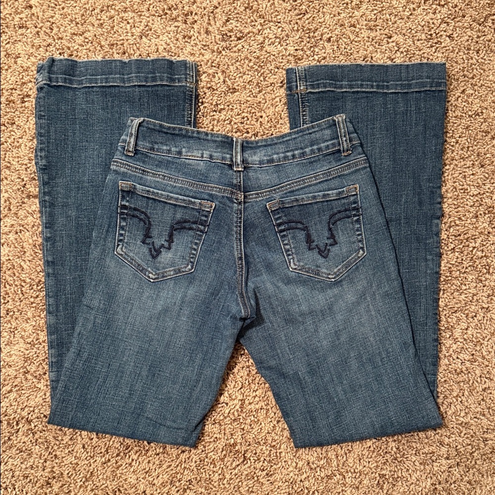 Stetson Blue Flare & Wide Leg Women's Jeans